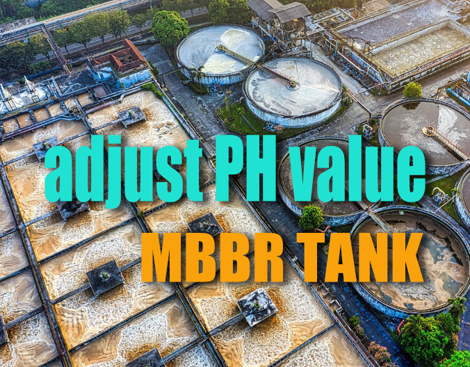 How to adjust the PH value in the MBBR aerobic tank to achieve optimal nitrification?