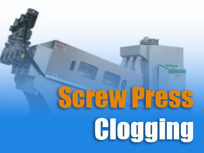 Will your Screw Press equipment experience clogging during operation